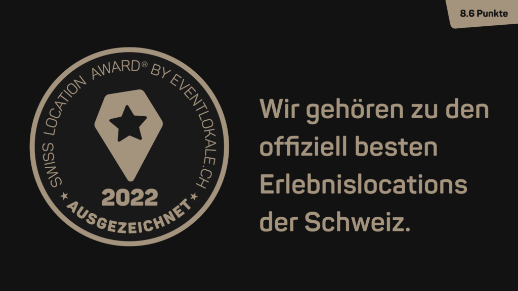 Auszeichnung Swiss Location Award